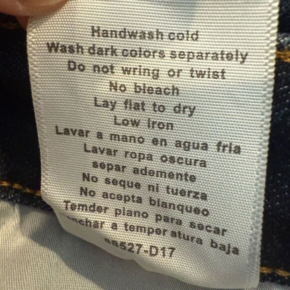 NWT Judy Blue Skinny Fit Tummy Control Top Raw Hem Jeans Size 16W - Picture 8 of 8